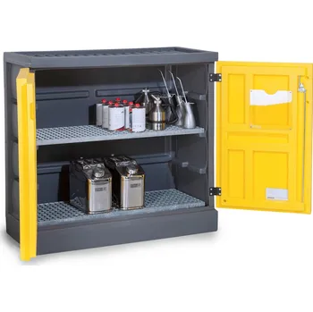 Ekologická skříň PolyStore, z plastu, Š 120 cm, 2 rošty zinkované, typ PS 1211-2