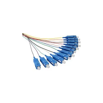 Kabel Pigtail 9/125 SCupc SM OS 1,5m, balení 12ks barvy