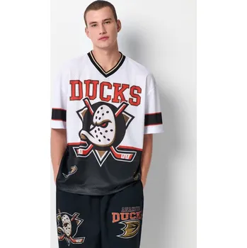 Oblečení a móda Tričko s&nbsp;potiskem Anaheim Ducks - L/XL - House - bílý - 164GG-00X