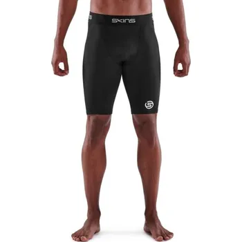 Pánská móda Kompresní šortky Series-1 Half Tights Black - SKINS Velikost: S, Barva: černá