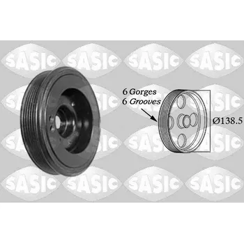 Auto-moto Řemenice, klikový hřídel SASIC 2156077