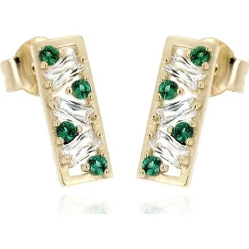 Náušnice Zlatnictví U Kostela Zlaté náušnice obdélníčky 2339zž 1204780323