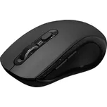 Myš C-tech WLM-12BK černá, Dual mode, BT5.0 + 2,4GHz, 1600DPI, 6 tlačítek