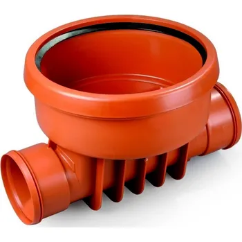 Kanalizační potrubí Dno šachtové Pipelife KGSGK400 DN 200 přímé pro hladké prodloužení
