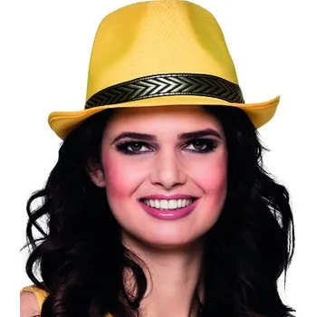 Boland&nbsp;Párty klobouk žlutý se stužkou