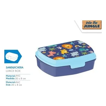 Set školních potřeb Pudełko śniadaniowe Animals, Kids