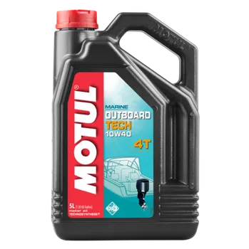 Motorový olej Motorový olej Motul Outboard Tech 4T 10W-40, 5L