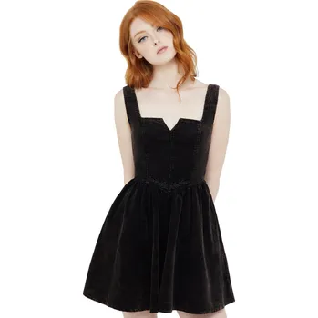 Dámské šaty šaty dámské KILLSTAR - Elderroot - Brown