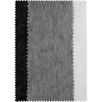 Vlizelín nažehlovací univerzální 30 g/m² šíře 100 cm, Balení 1 m, Varianta 2 černá