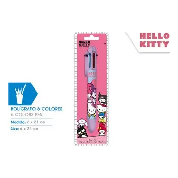 Długopis 6-kolorowy Hello Kitty and Friends, Kids