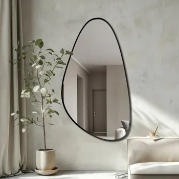 Zrcadlo Zrcadlo s nepravidelným tvarem v rámu - SYDERYT V RÁMU