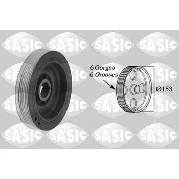 Řemenice, klikový hřídel SASIC 2150002
