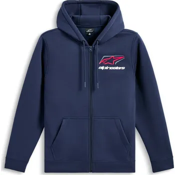 Pánské oblečení ALPINESTARS mikina FORMULATION HOODIE modrá - M