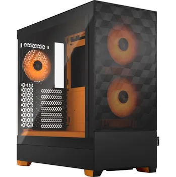 PC skříň Fractal Design Pop Air RGB Core TG Clear Tint FD-C-POR1A-05 Fractal Design Pop Air RGB Orange Core TG Clear Tint