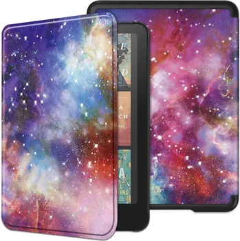 Pouzdro na tablet VSECHNONAMOBIL 119487 ART Zaklápěcí pouzdro pro Amazon Kindle Paperwhite 2024 / Kindle Colorsoft Signature Edition GALAXY