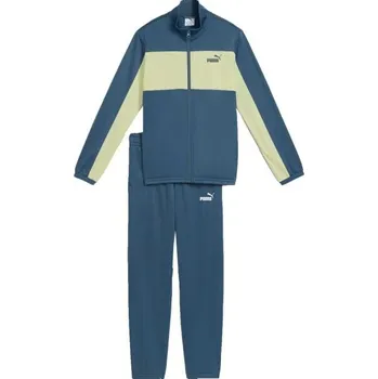 Chlapecká souprava Puma COLORBLOCK POLY SUIT CL B 152 Modrá, Žlutá, Bílá