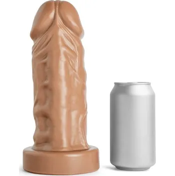 Dildo Mr. Hankey’s Toys LW Tip L, prémiové silikonové dildo s Vac-U-Lock 23,4 x 6,3–8,3 cm