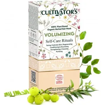 Vlasová regenerace CULTIVATOR: Bylinná maska na vlasy „OBJEM“ (BIO, VEGAN) 100g K2546