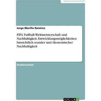 FIFA Fußball-Weltmeisterschaft und Nachhaltigkeit. Entwicklungsmöglichkeiten hinsichtlich sozialer und ökonomischer Nachhaltigke - Morillo Ramirez, Jorge