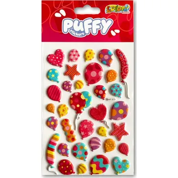 Set školních potřeb Naklejki Puffy Party SWP-307B Kolori, Penmate
