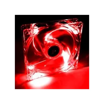 PC ventilátor Akyga Ventilátor 120mm MOLEX 4 LED, červená