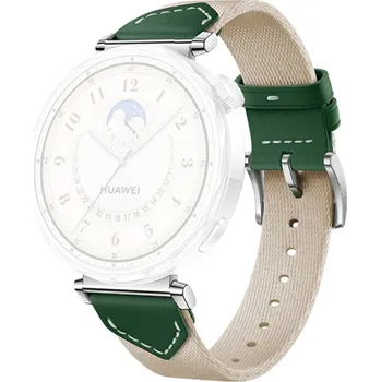 Ostatní příslušenství k chytrým hodinkám VSECHNONAMOBIL 119666 DUO Vyměnitelný řemínek pro Huawei Watch GT 4 41mm zelený