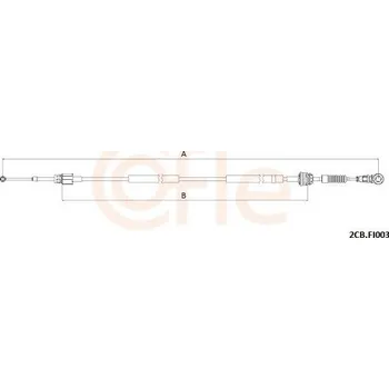 Tazne lanko, rucni prevodovka COFLE 2CB.FI003