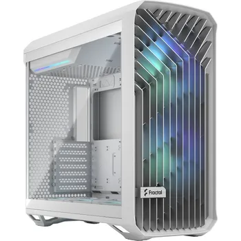 PC skříň Fractal Design Torrent White RGB TG Clear Tint FD-C-TOR1A-07 Fractal Design Torrent RGB White TG Clear Tint/Midi Tower/Transpar./bílá