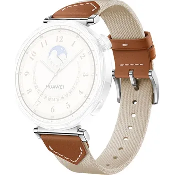 Ostatní příslušenství k chytrým hodinkám VSECHNONAMOBIL 119662 DUO Vyměnitelný řemínek pro Huawei Watch GT 4 41mm hnědý