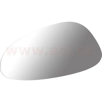 sklo zpětného zrcátka vyhřívané, ploché CLASSIC L