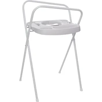 koupací vanička BÉBÉ-JOU kovový stojan Click na vaničku 103 cm Light Oat/Tiny Sheep