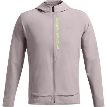Pánská casual bunda Pánská sportovní bunda Under Armour OUTRUN THE STORM JACKET šedá 1376794-015 - L | UK 11,5 | US 12,5