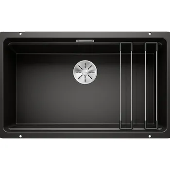 Kuchyňský dřez Tento dřez se vyznačuje velkorysou stupňovitou mísou s integrovaným schůdkem, který vytváří další funkční úroveň pro lepší využitelnost a je doplněn chytrým systémem s univerzálními lištami ETAGON. Je určen k instalaci pod omítku a je vybaven vysoce kvali