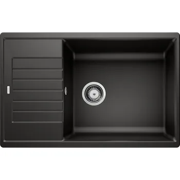 Granitový dřez Tento dřez má moderní design s čistými liniemi a extra velkou mísu, která díky zmenšené odtokové ploše zajišťuje maximální pohodlí při kompaktním uspořádání. Je navržen tak, aby jej bylo možné instalovat oboustranně a přizpůsobit různým konfiguracím kuchy