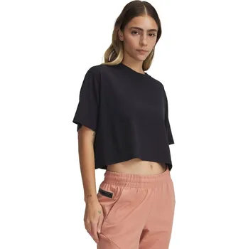 Dámské tričko s krátkým rukávem Under Armour RIVAL SS TEE W černé 1389721-001 - XL | UK 2,5 | US 3