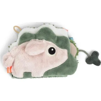 První čtění DONE BY DEER Senzorická dětská knížka Tiny farm mix barev