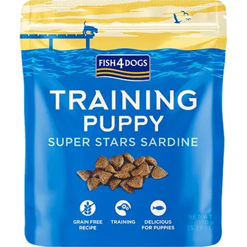 Pamlsek pro psa FISH4DOGS Pamlsky pro štenátka TRAINING sardinka 150 g