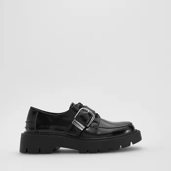 Dámské mokasíny Reserved - Mokasíny se sponou - černý - 294FF-99X - 294FF-99X-41