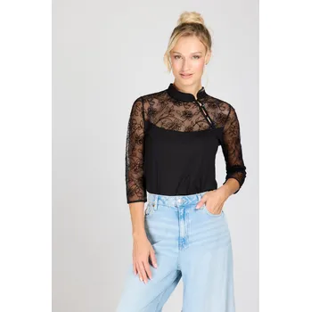 Dámská halenka Eldar dámská halenka se stojáčkem černá - ELDBLC/Černá / XL ELD7A002