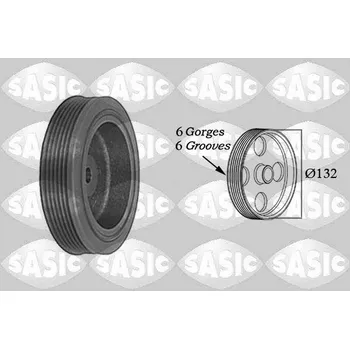 Řemenice, klikový hřídel SASIC 4000704