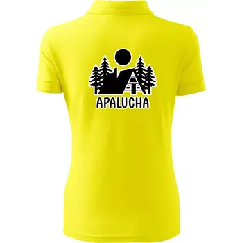 Apalucha chalupa - Polokošile dámská Pique Polo - XS ( Citrónová )