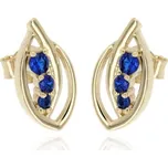 Zlatnictví U Kostela Zlaté náušnice lístečky 2094ž 1204869575