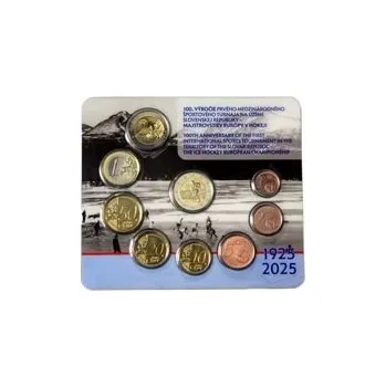 Sada euromincí 2025 - Majstrovstvá Európy v hokeji – 100. výročie b.k.