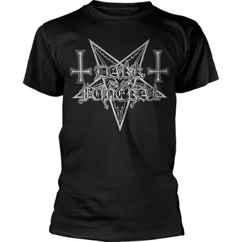 Pánské tričko Tričko z Dark Funeral - Logo - Muži - černá