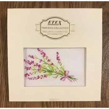 Látkový kapesník ETEX, Hořice s.r.o. Dámský kapesník - LEVANDULE - 1 ks varianta: květ - 1ks