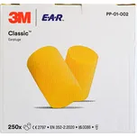 E-A-R Classic Chrániče sluchu SNR 28 dB 250 párů Špunty do uší - zvýhodněné balení
