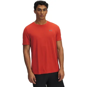 Pánské tričko Pánské funkční tričko s krátkým rukávem Under Armour VANISH SEAMLESS SS TEE oranžové 1382801-847 - M | UK 11,5 | US 12,5