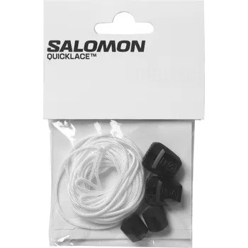Tkaničky do bot Tkaničky SALOMON QUICKLACE KIT L47379600 – Bílá