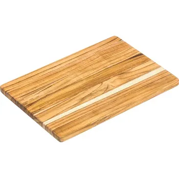 Kuchyňské prkénko Teak Haus Prkénko na krájení Essential, velikost S, 30,5 x 20 x 1,5 cm, přírodní teak 402