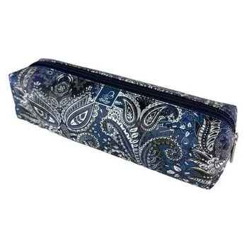 Set školních potřeb Piórnik prostokąt Ornament Blue, Bee-Bee